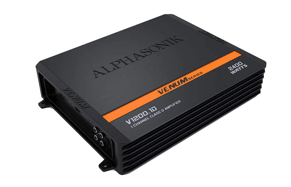 Alphasonik V1200.1D Monoblock Class-D Amplifier – Sound Solutions