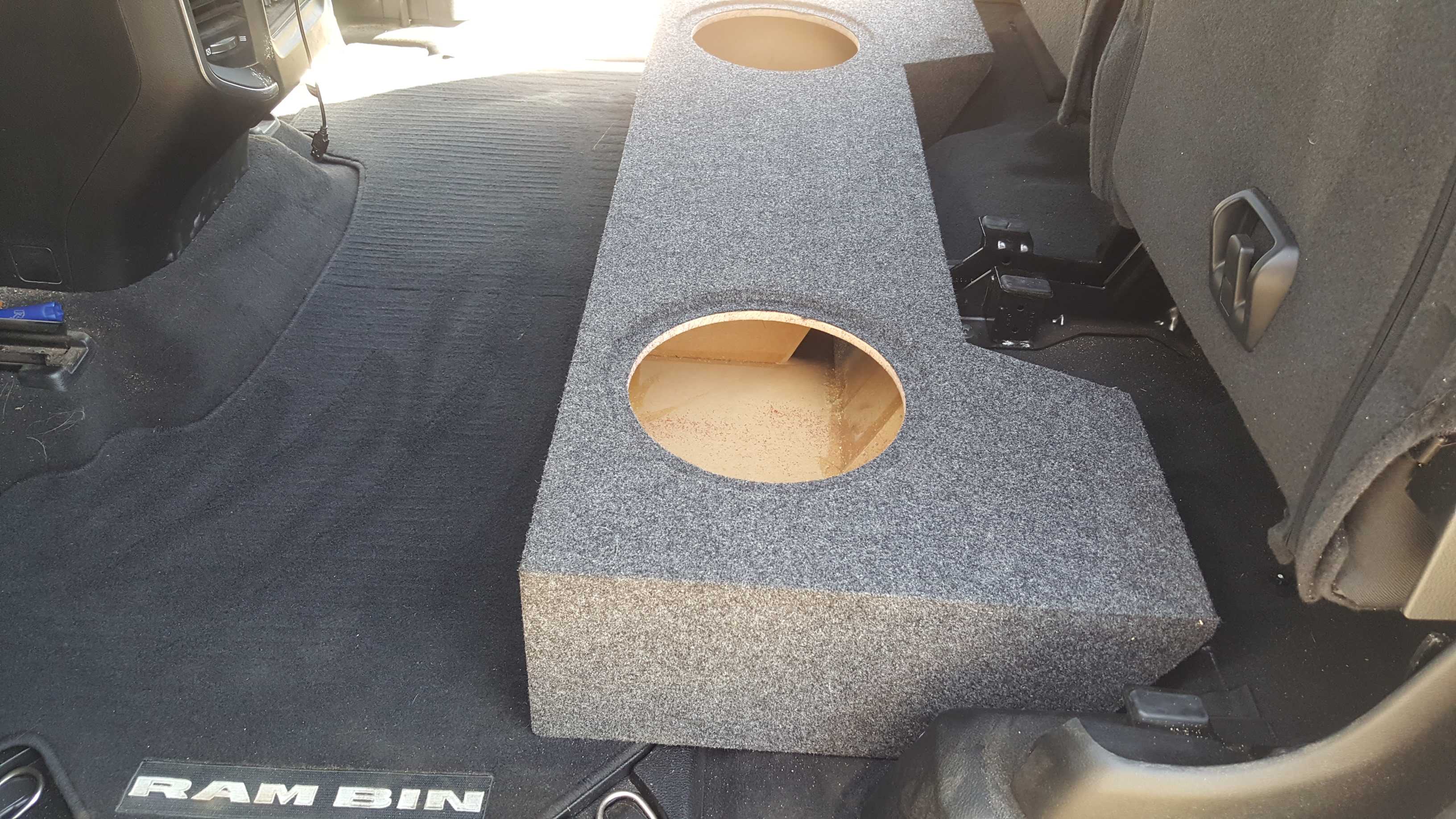 2019 DODGE RAM SUBWOOFER BOX - Main Image