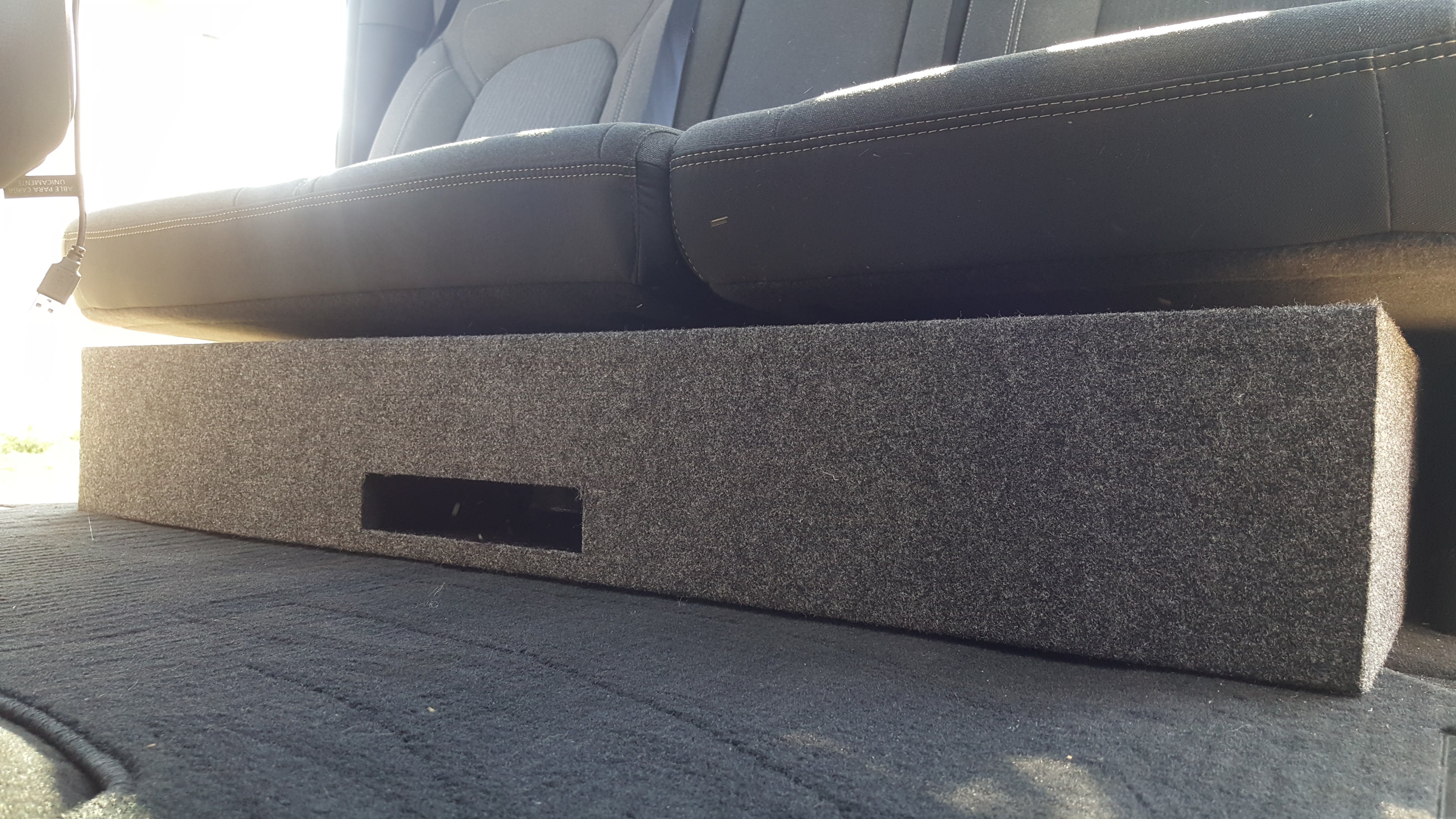 2019 DODGE RAM SUBWOOFER BOX