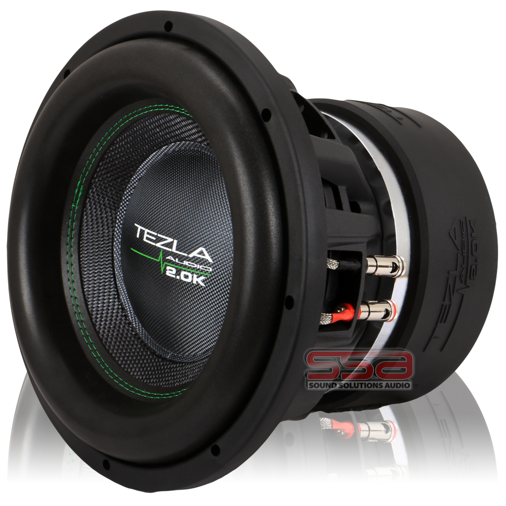 【Sobaq】RK Slow HDPD Tezla Audio - TZV112D120K -High Performance Car Subwoofer 12