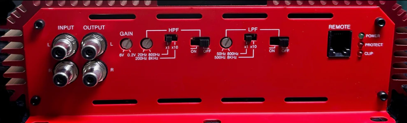 Ruthless Audio 5000.2 (Black & Red)