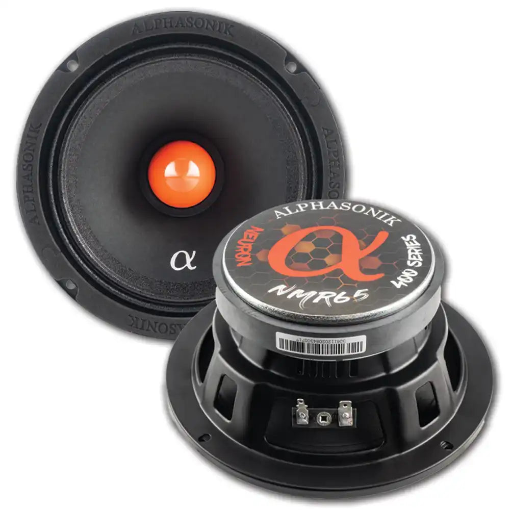 Alphasonik NMR65 Midrange Speaker 4 Ohm  (Sold as a Pair)
