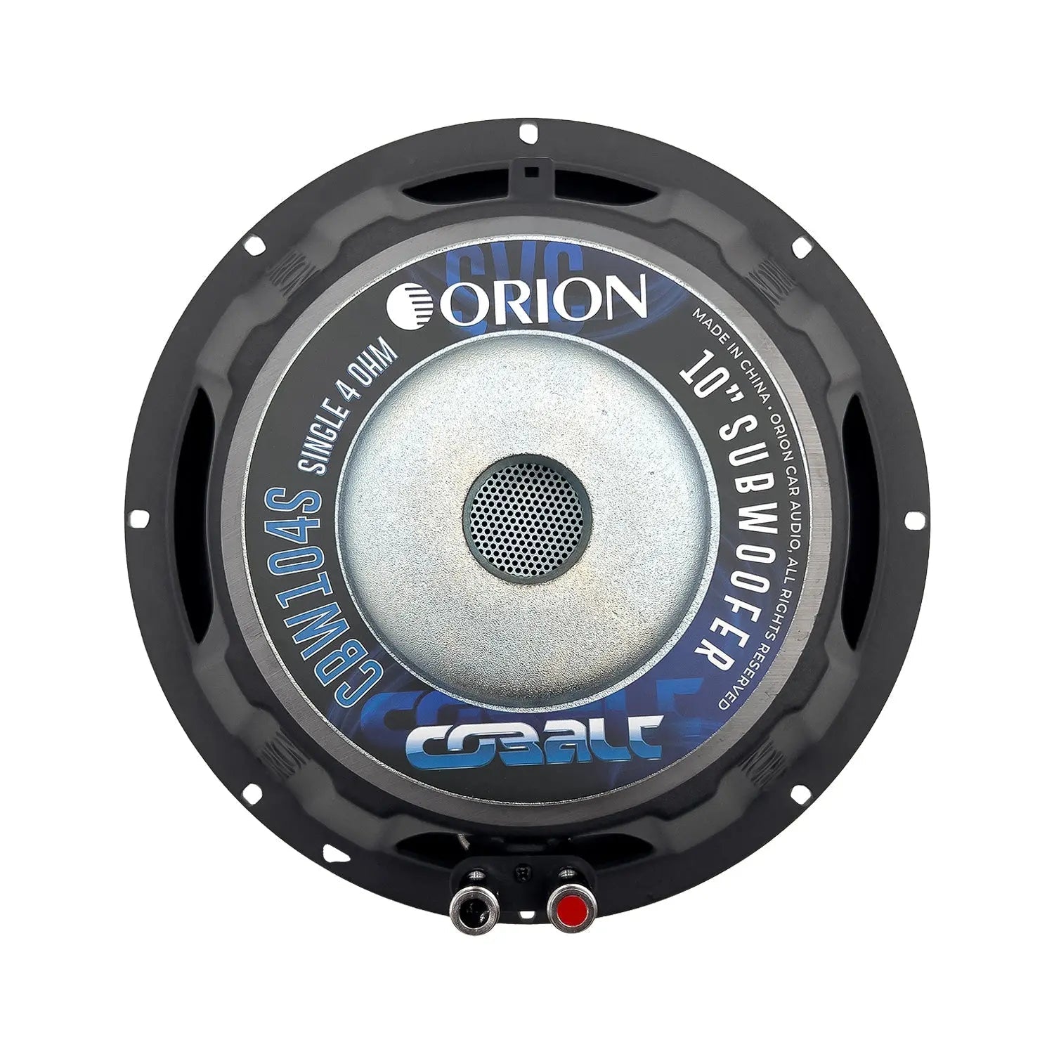 Orion CBW104S - 10 Inch Subwoofer 300 Watts RMS 4-Ohm SVC