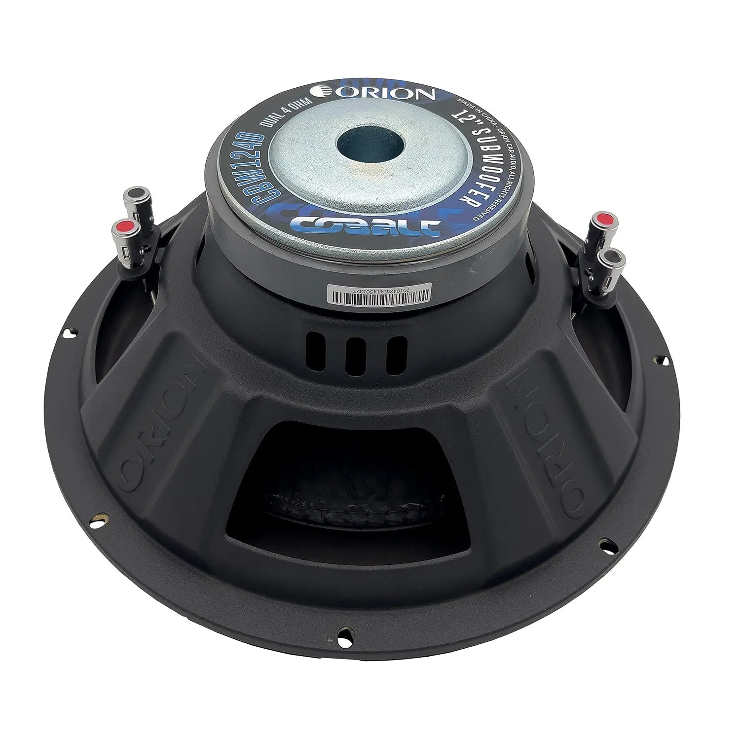 Orion CBW124D - 12 Inch Subwoofer 400 Watts RMS 4-Ohm DVC