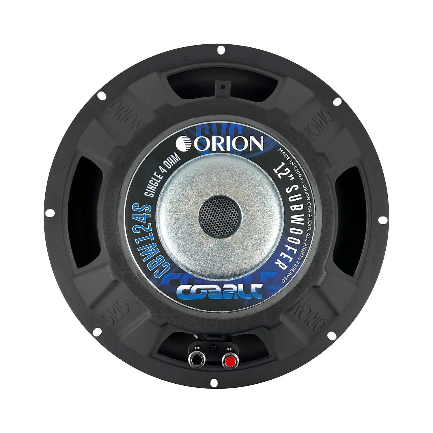 Orion CBW124S - 12 Inch Subwoofer 400 Watts RMS 4-Ohm SVC
