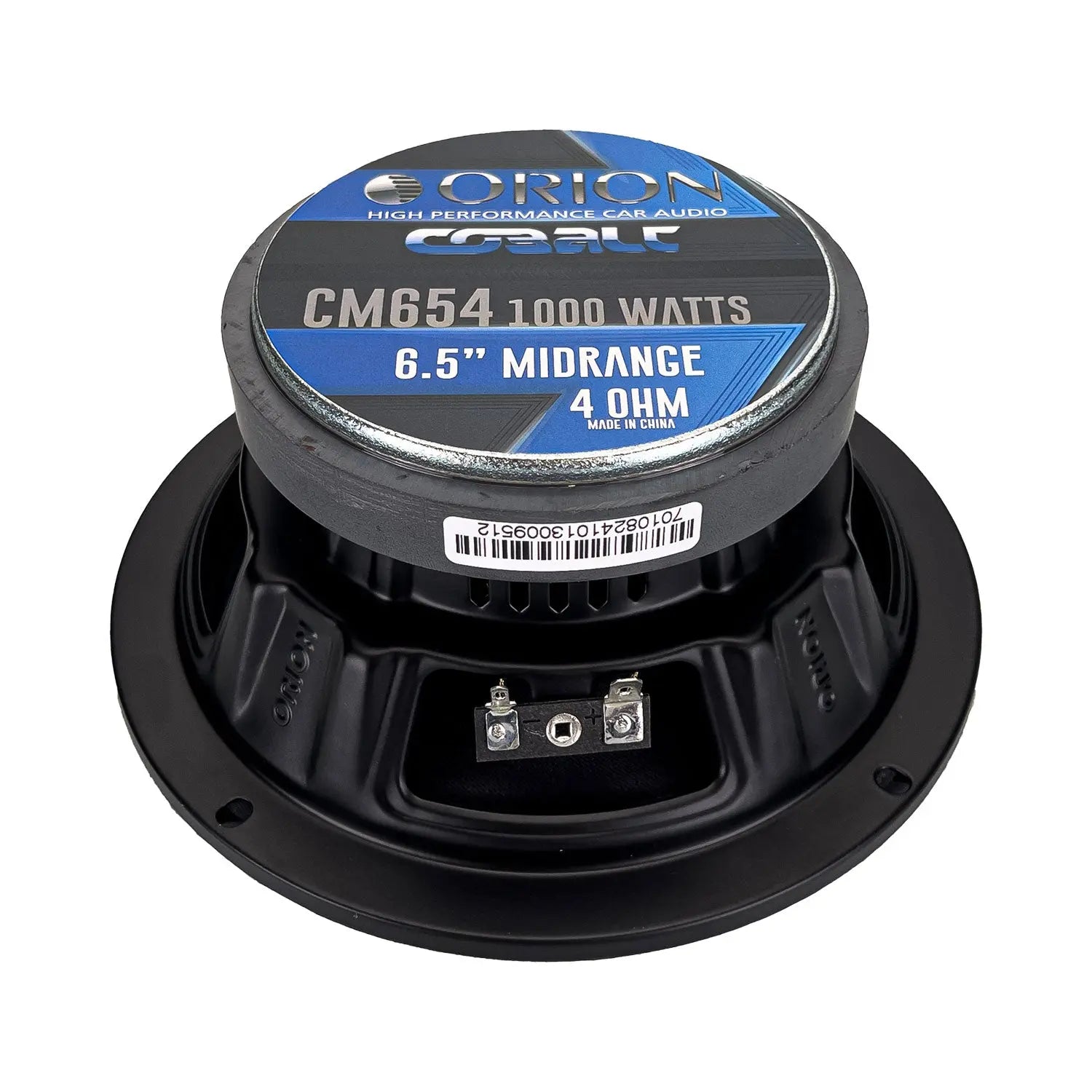 Orion CM654 - 6.5 Inch 4 Ohm Midrange Speaker 250 Watts RMS