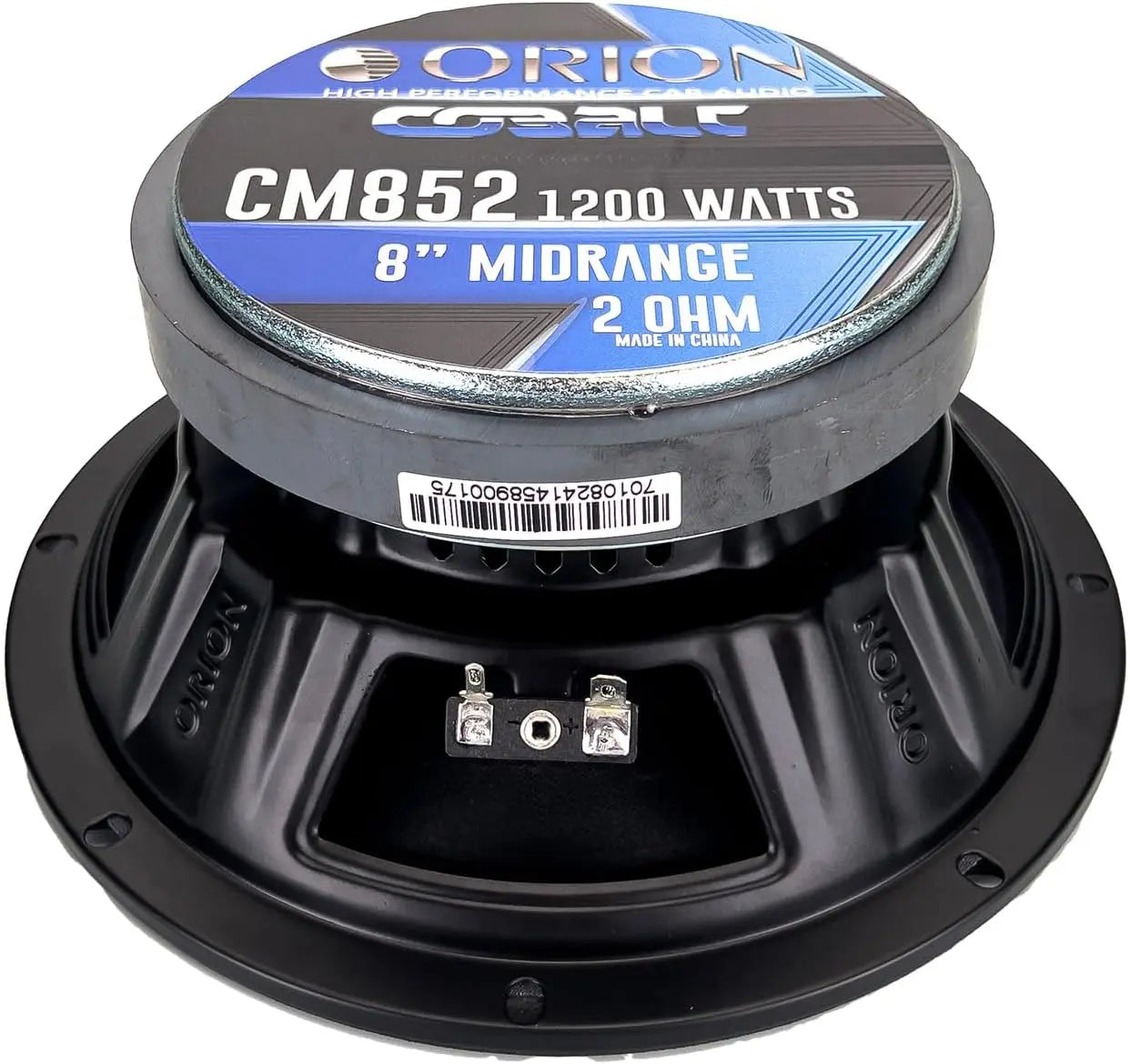 Orion CM852 8 Inch 2 Ohm Midrange Speaker 300 Watts RMS