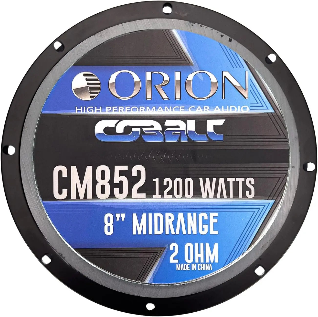 Orion CM852 8 Inch 2 Ohm Midrange Speaker 300 Watts RMS