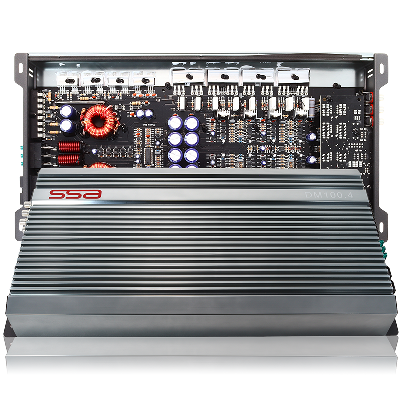 **Package Deal**I 2 Sets of Evil Mid's and Tweeters w/ DM100.4 Amplifier