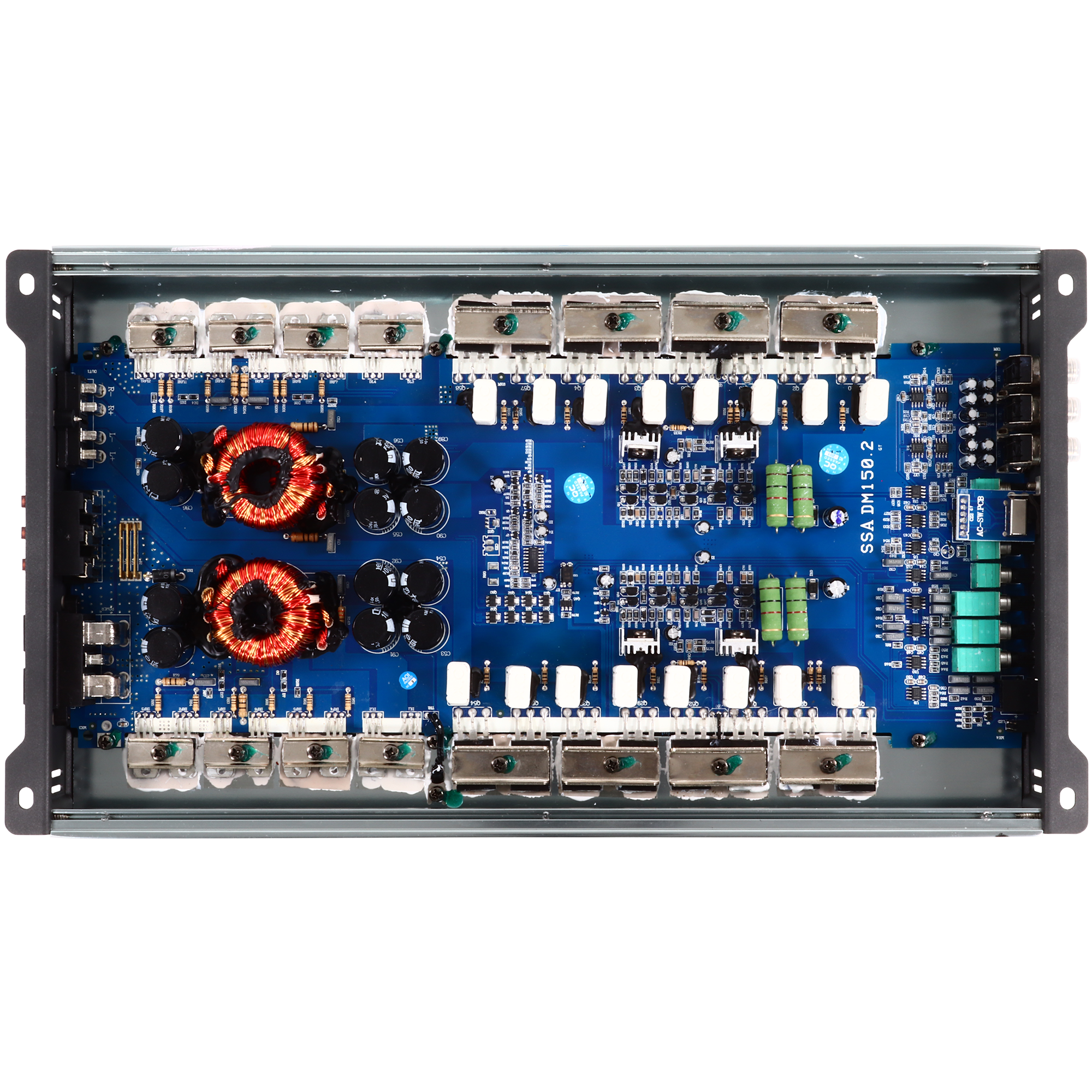 SSA DM150.2 - 2 Channel Amplifier - 150w x 2 Ch  or 500w x 1 Ch