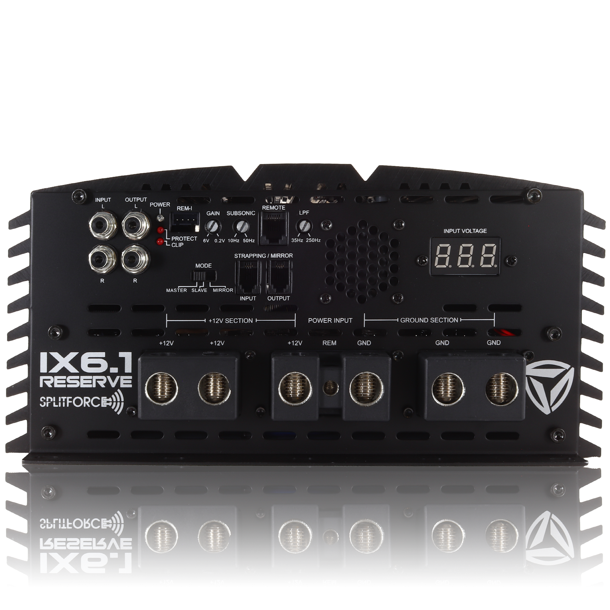 INCRIMINATOR AUDIO IX6.1 6000W RMS AMPLIFIER W/ SPLITFORCE TECHNOLOGY