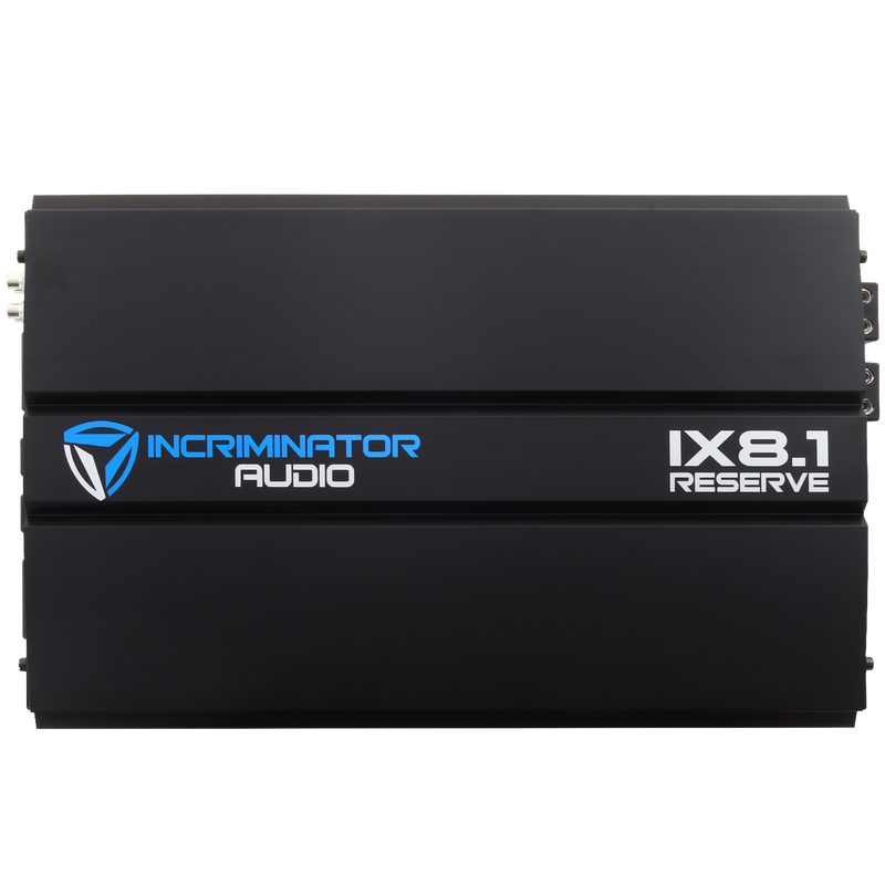 INCRIMINATOR AUDIO IX8.1 8000W RMS AMPLIFIER W/ SPLITFORCE TECHNOLOGY