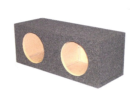 SQUARE DUAL 12 INCH SUBWOOFER ENCLOSURE – Sound Solutions Audio