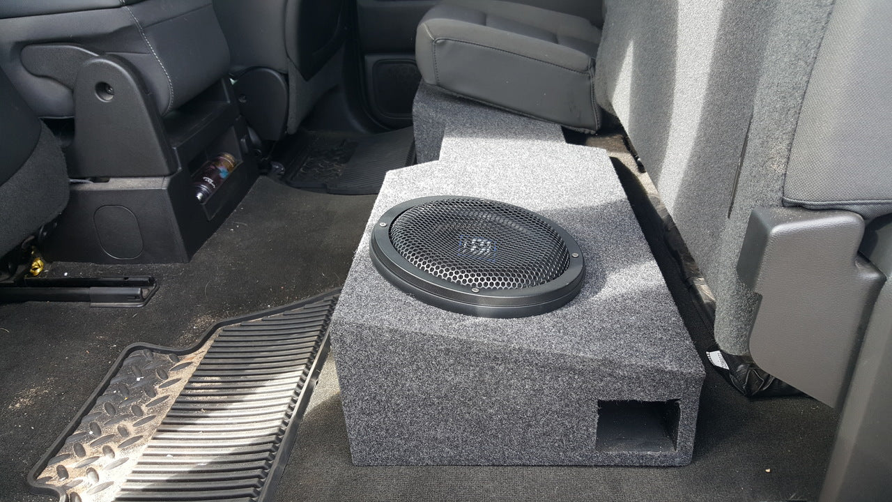 2014-UP Chevrolet Silverado Crew Cab Dual 10 Ported speaker box