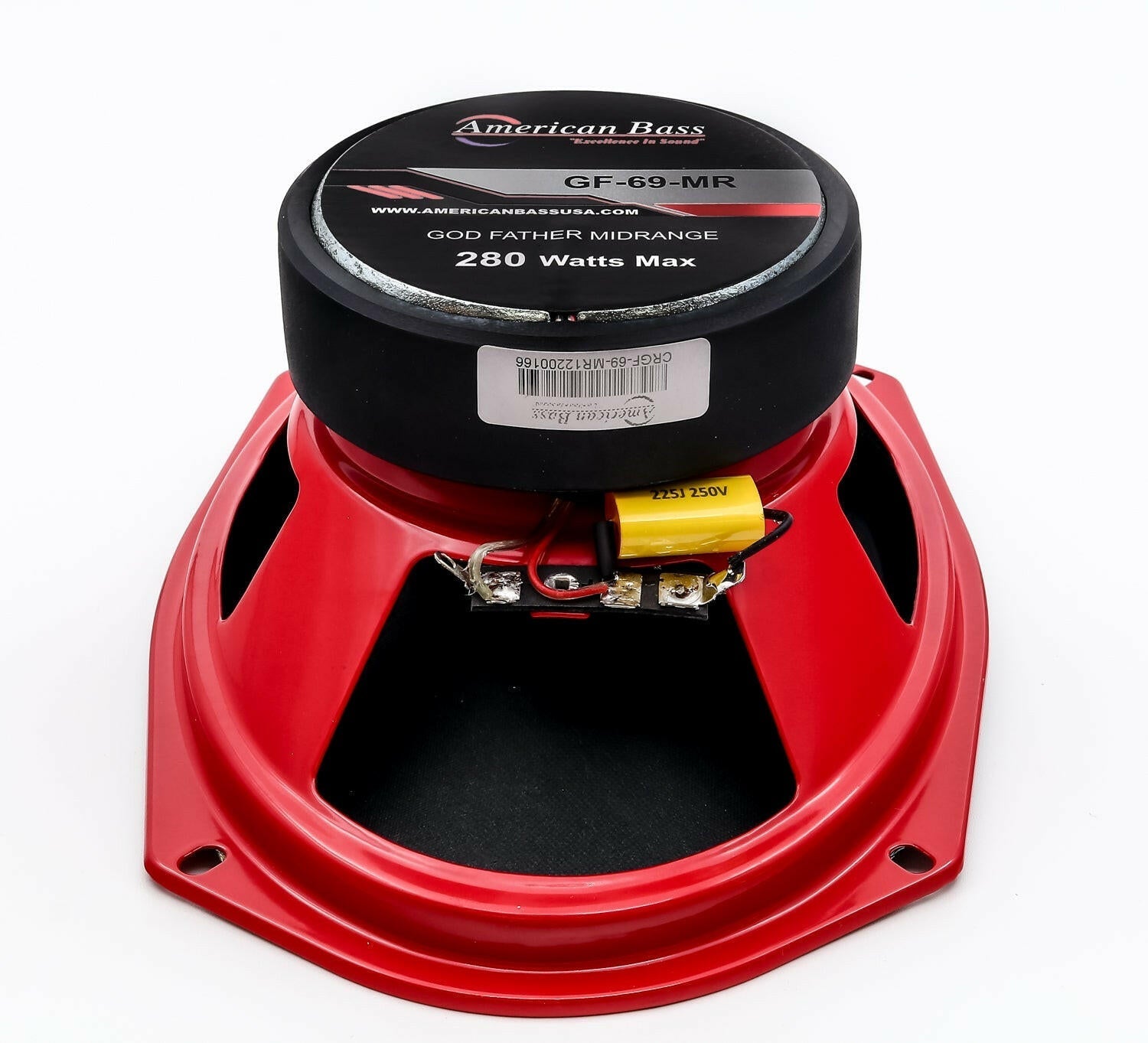 American Bass Godfather 6x9 MR + Horn (Pair)