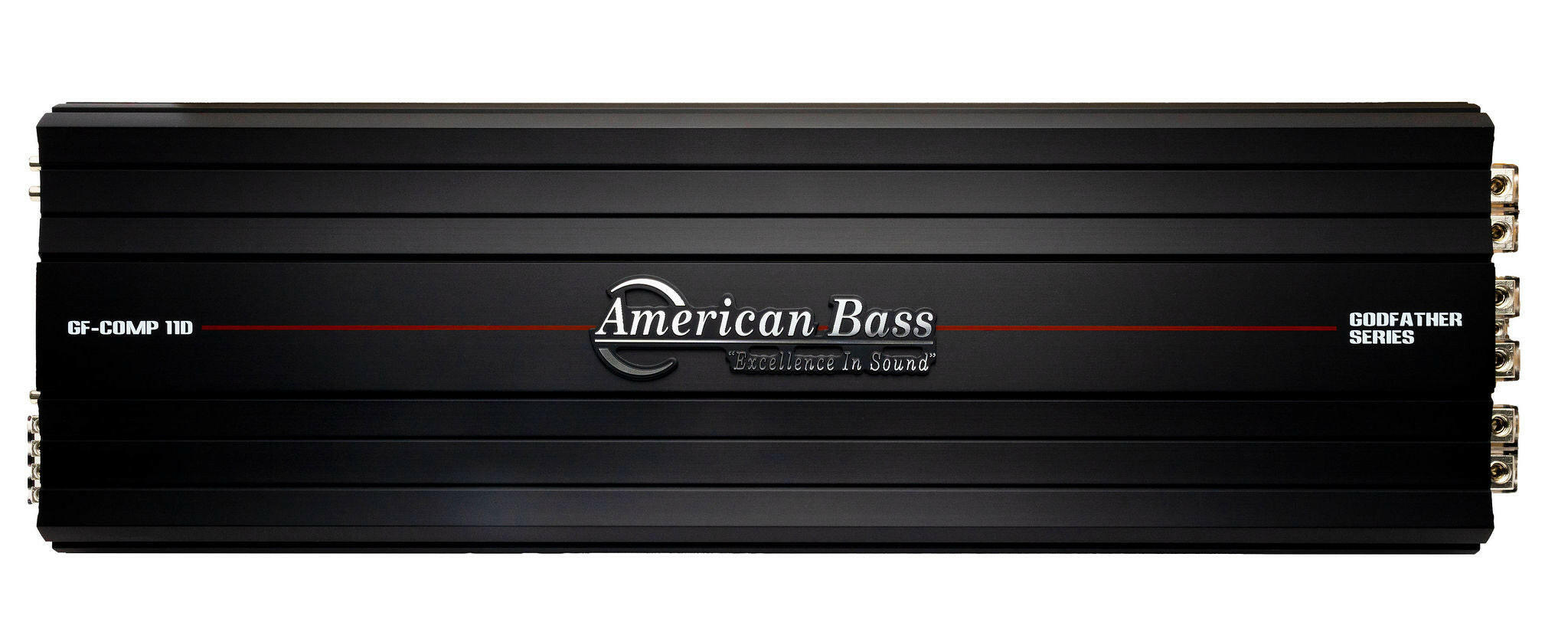 American Bass Power Pack: 2 Godzilla 12 Subwoofers + Godfather Comp 11D Amplifier