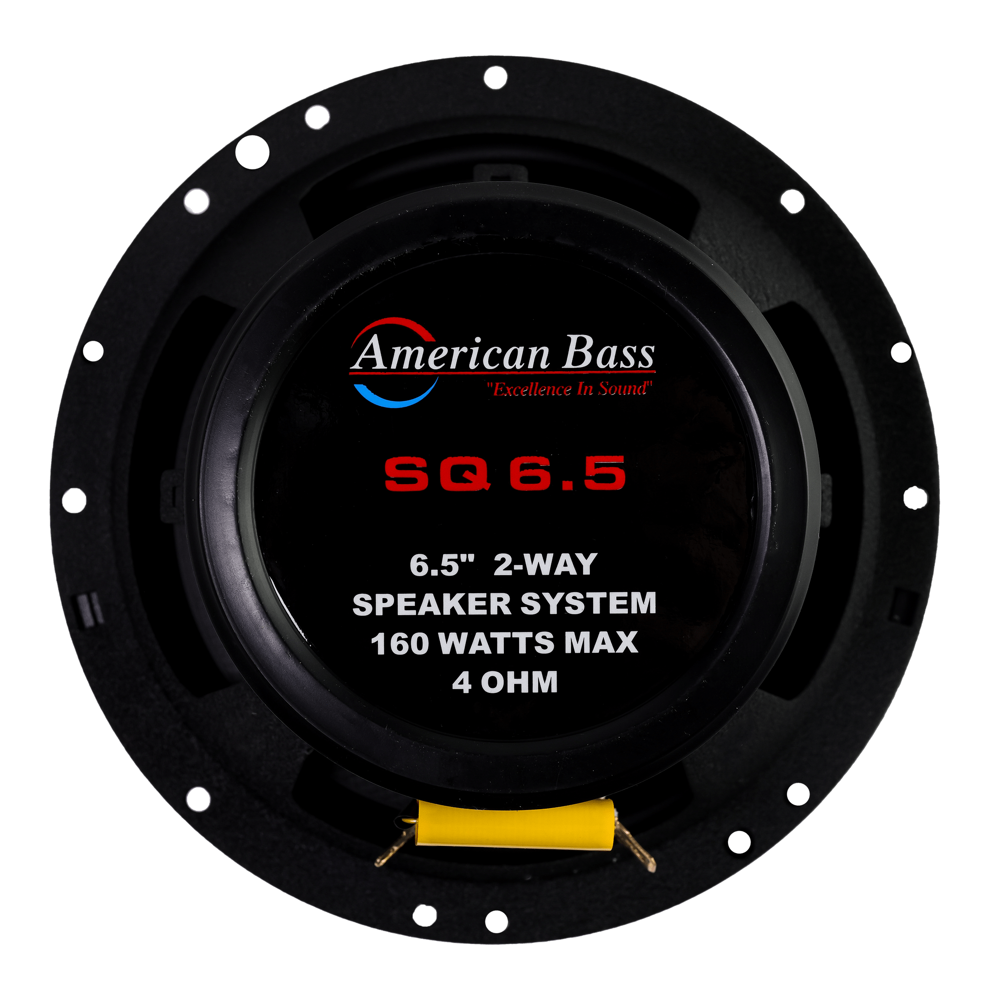 American Bass SQ 6.5 Full Range Speakers (Pair)