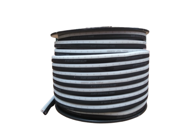 Full Tilt 16 Gauge White/Black 100' Tinned OFC Oxygen Free Copper Wire