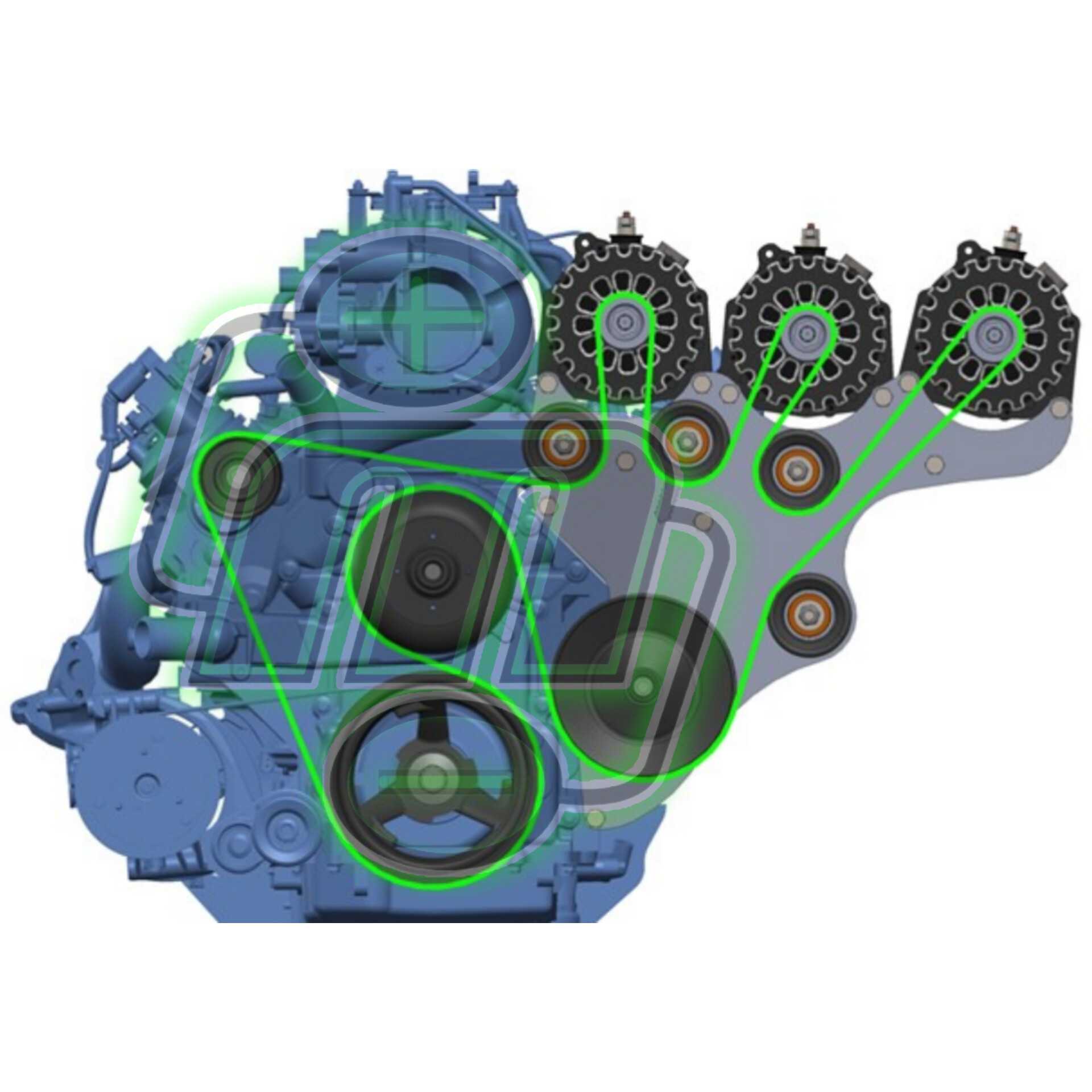 05-13 GM Trucks/SUV's Includes Three Alternators - Dark Blue