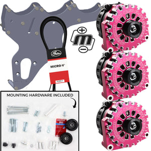 05-13 GM Trucks/SUV's Includes Three Alternators - Pink