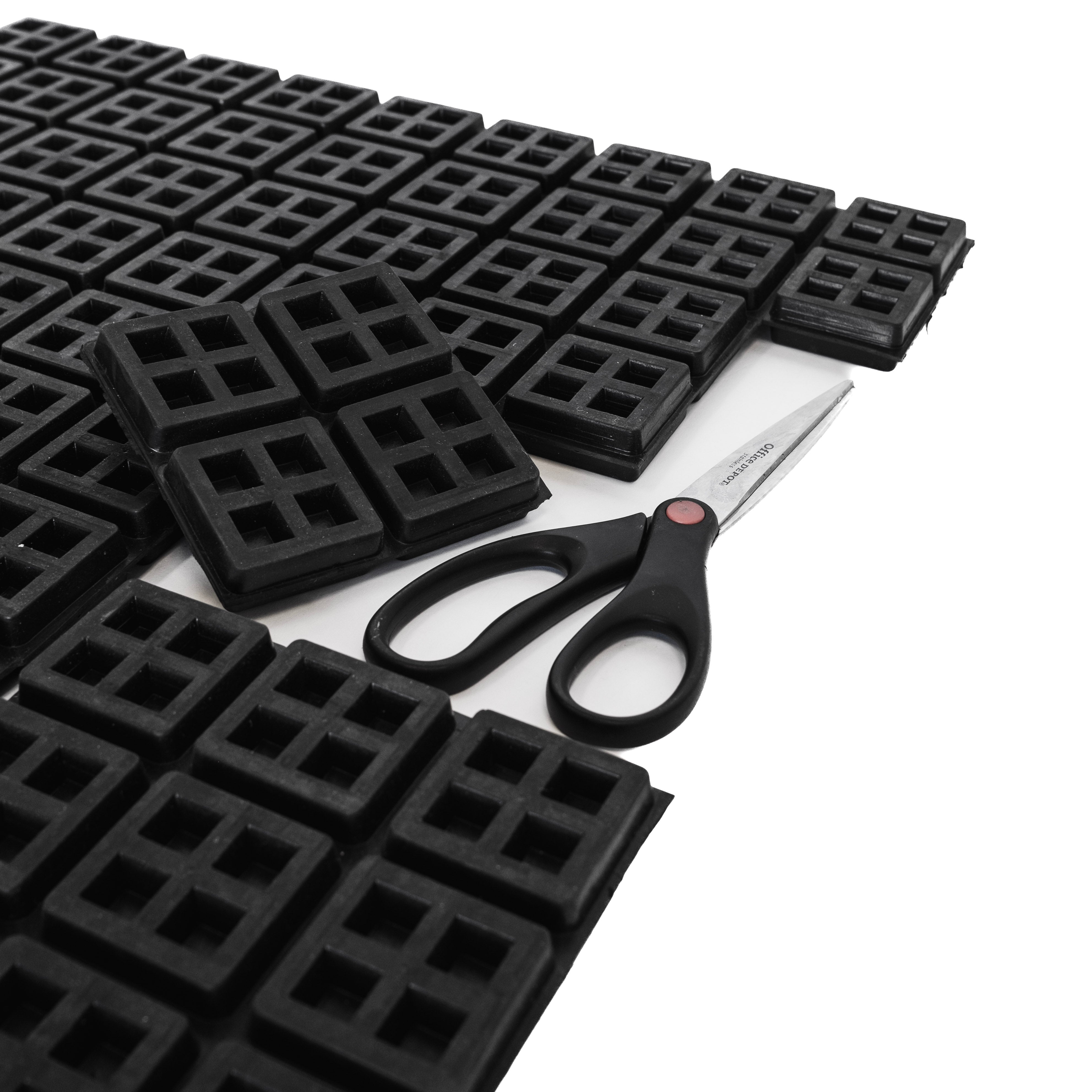 Super W Rubber Sound Isolation Pads