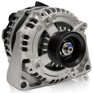 170-amp high output racing alternator for GM truck LS brackets - REAR OUTPUT