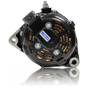 170 amp high output racing alternator for Toyota Supra 1JZ 2JZ - BLACK