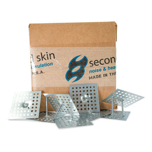 Stick Pin Insulation Hangers (Perforated Base)
