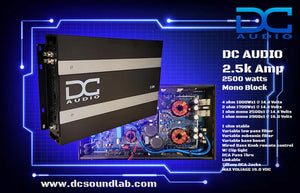 DC Audio 2.5K Amplifier