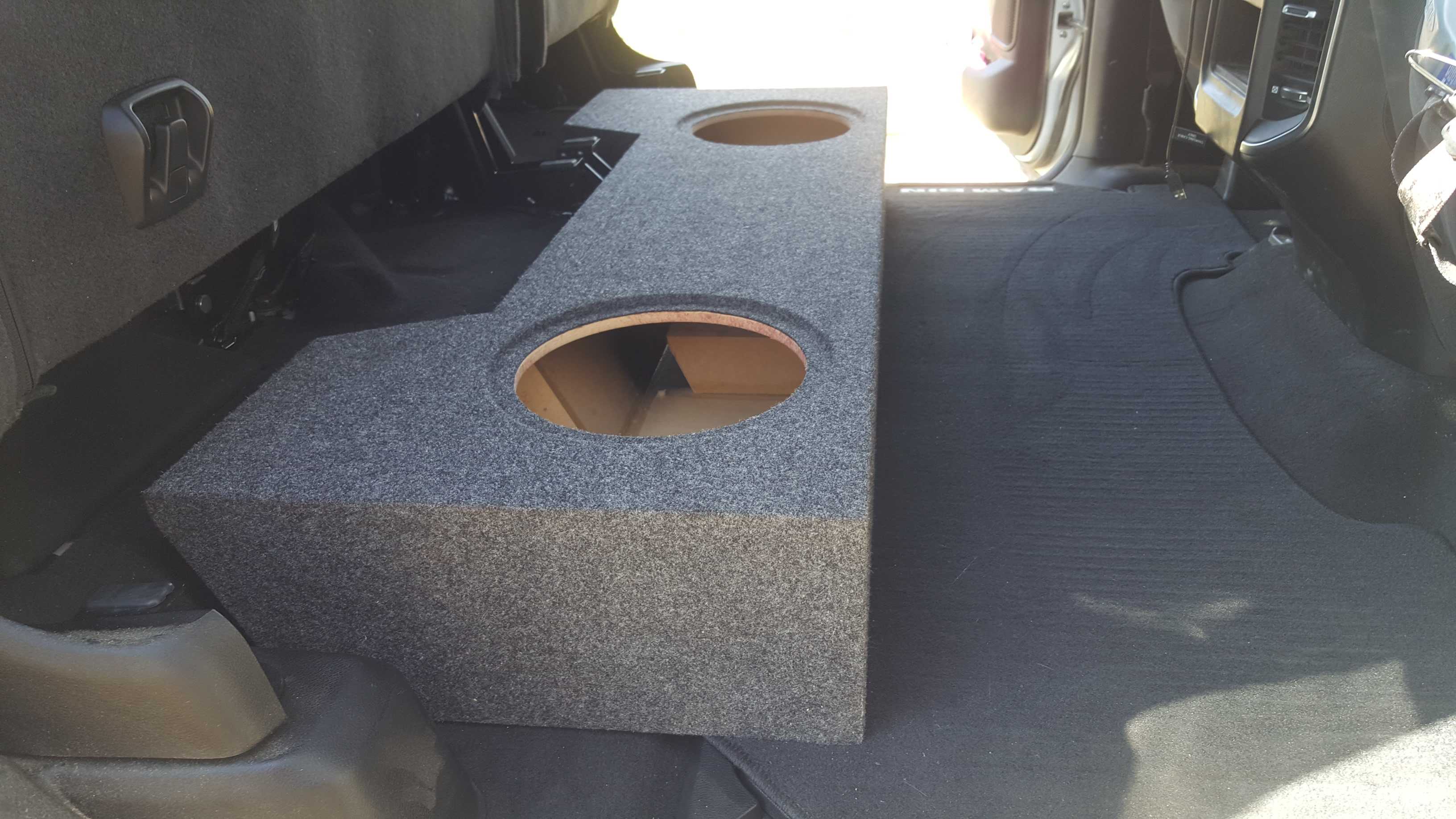 2019-23  DODGE RAM CREW CAB PORTED SUBWOOFER BOX