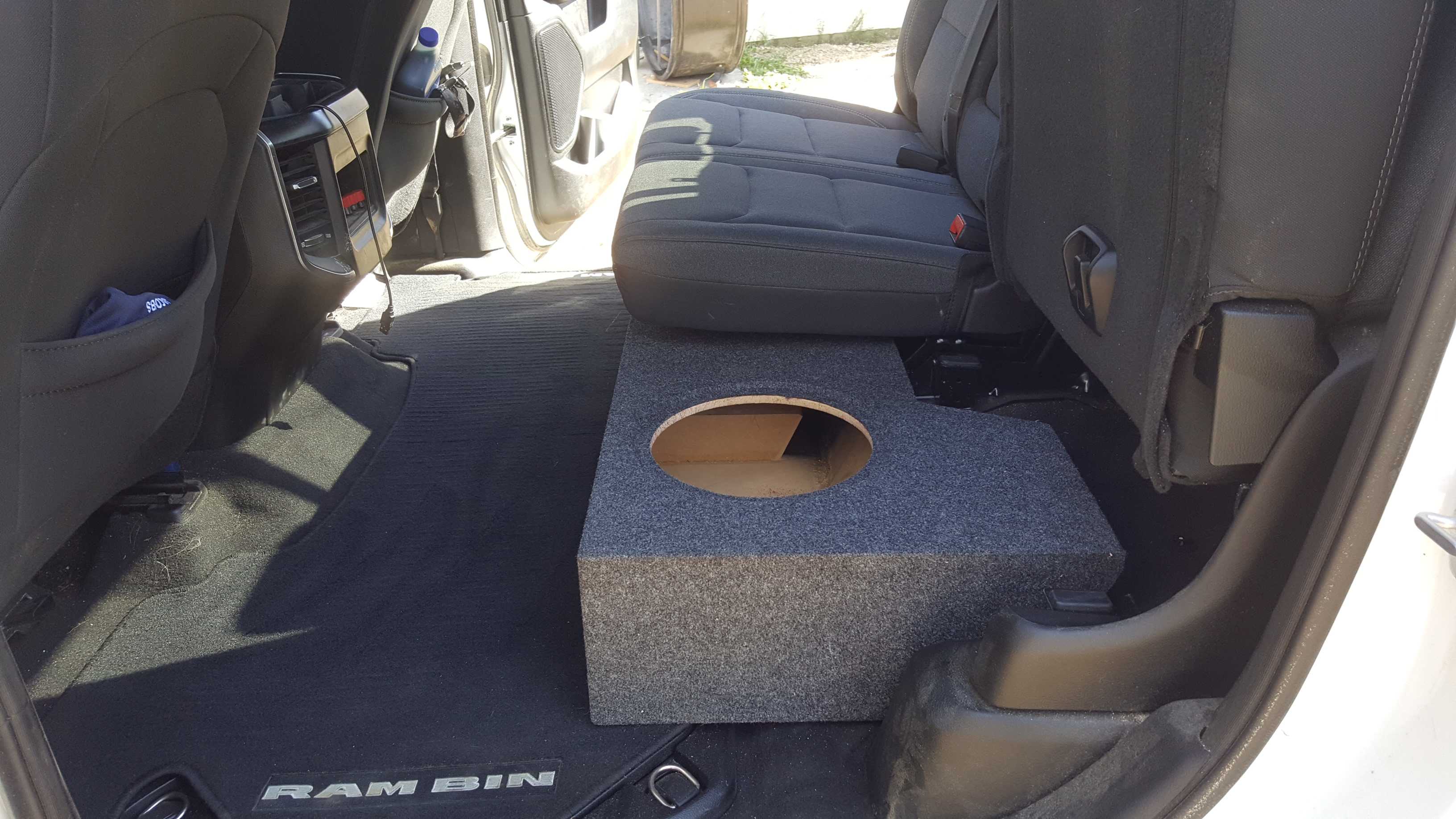 2019-23  DODGE RAM CREW CAB PORTED SUBWOOFER BOX