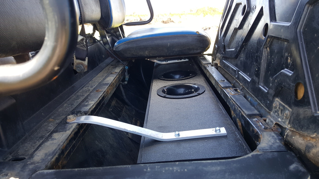 POLARIS RANGER CREW CAB 2013-17 PORTED SUBWOOFER BOX FOR UNDER THE SEAT