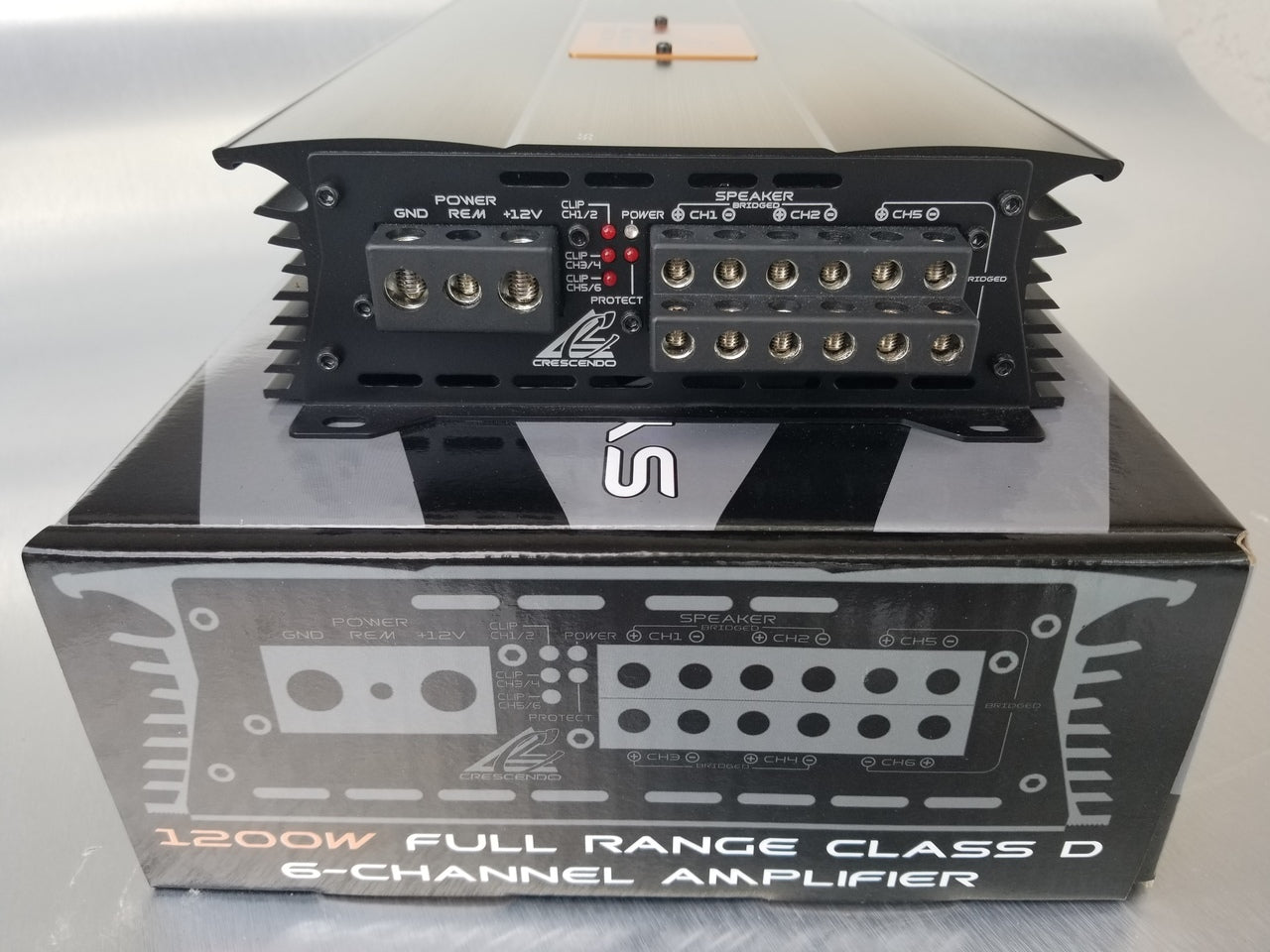 Crescendo Audio Symphony S6 6 CHANNEL AMPLIFIER