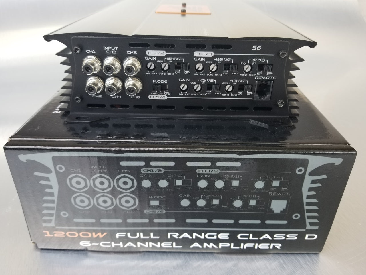 Crescendo Audio Symphony S6 6 CHANNEL AMPLIFIER