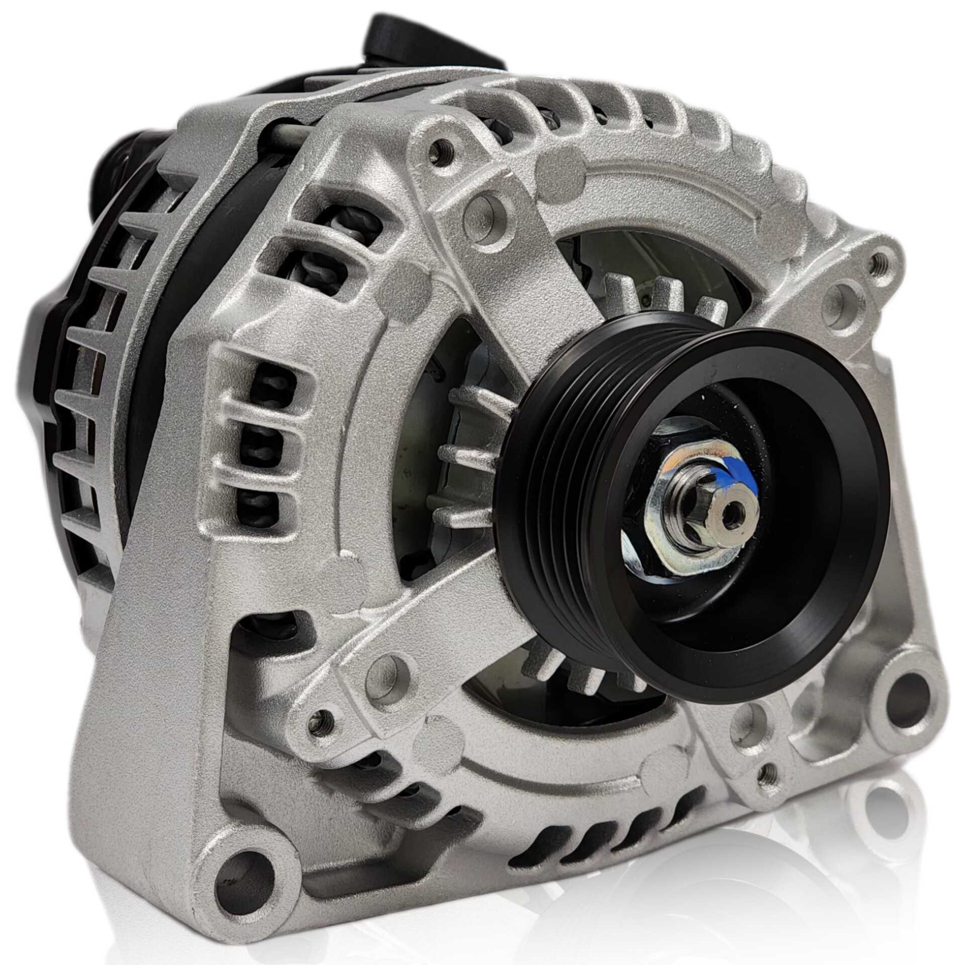 240-amp high output racing alternator for GM truck LS brackets - REAR OUTPUT