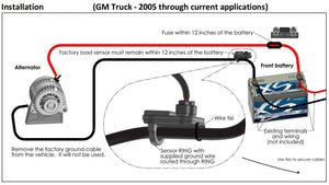 E Series 370 amp Red Billet for 2 pin GM truck