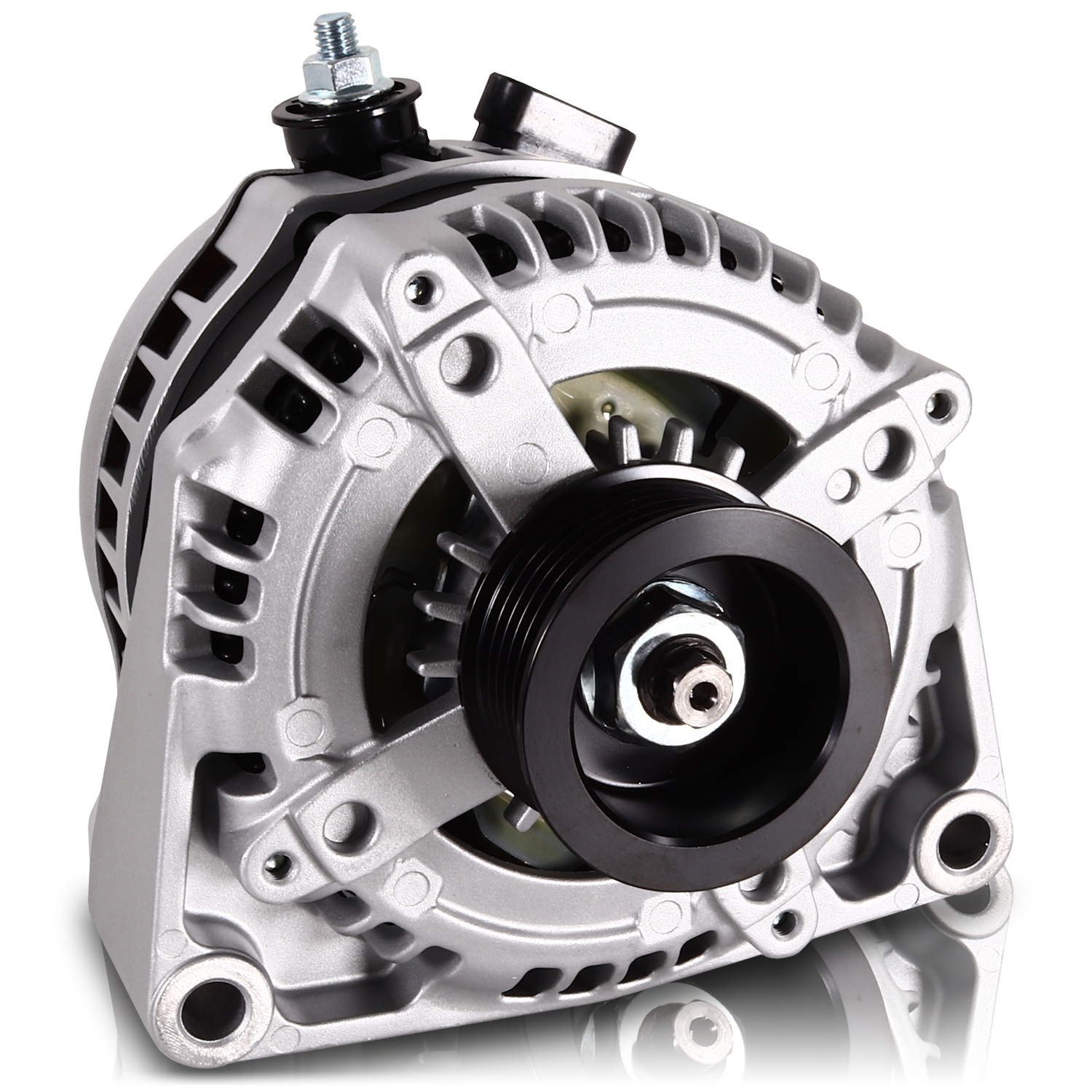 320-amp high output racing alternator for GM truck LS brackets