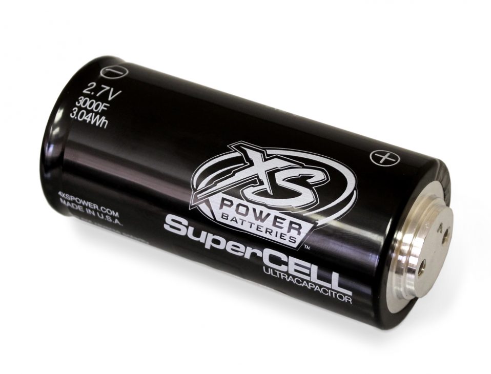 XS Power 2.7V, 3,000F SuperCell Capacitor