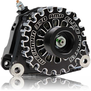 370 Amp Billet Alternator for Dodge Ram Diesel trucks