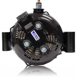 400 amp Billet Elite series T mount alternator for Ford