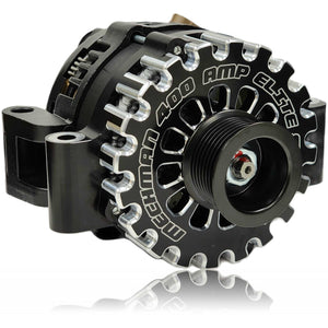 400 amp Billet Elite series alternator for Ford 6.4L Super Duty