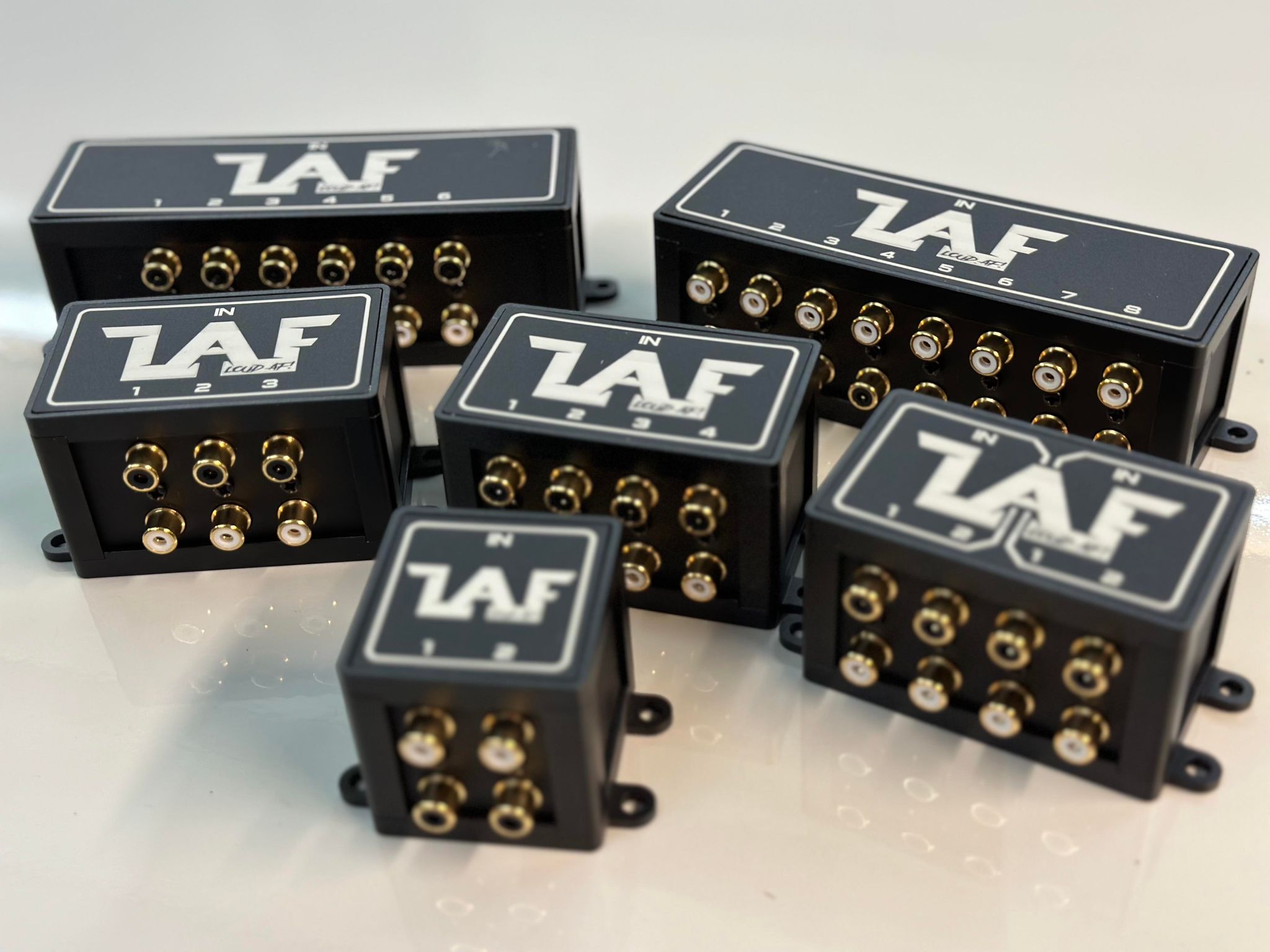 LAF - 1to2 - RCA Distribution Block