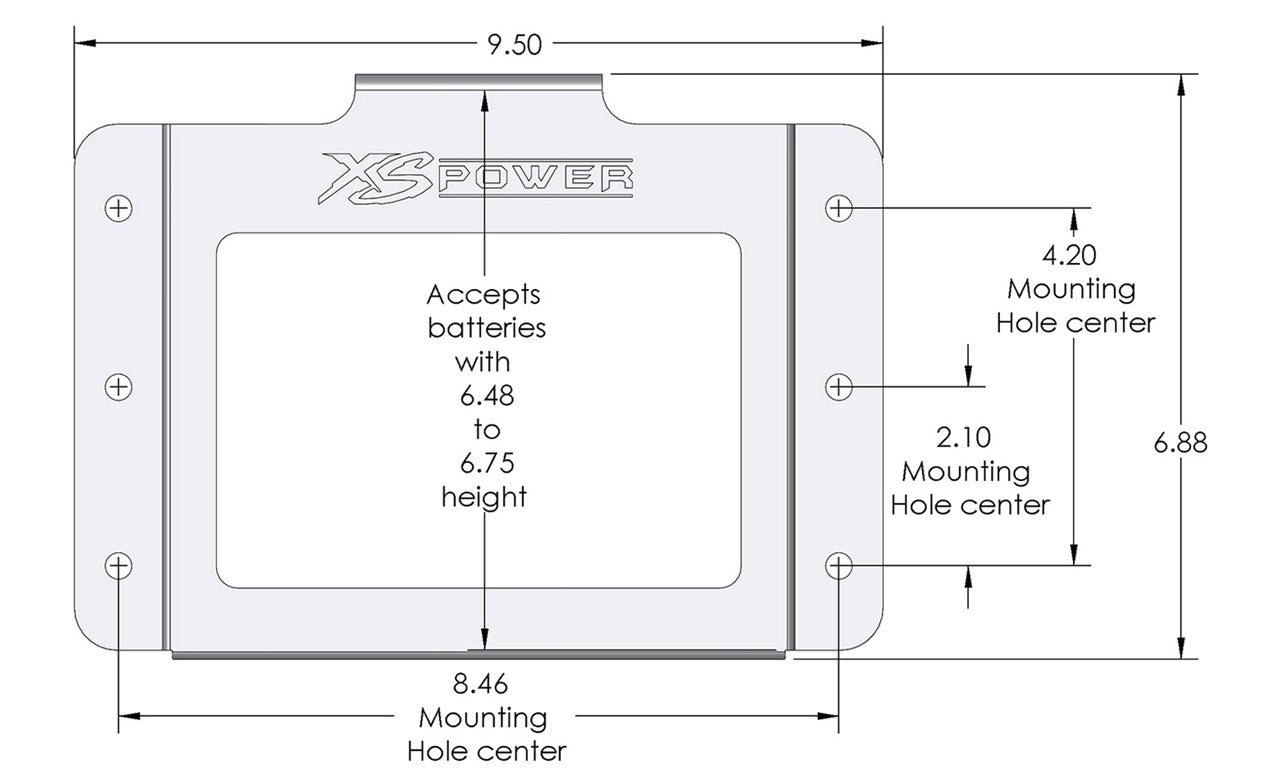 545 Stamped Aluminum Side Mount Box W/O Window