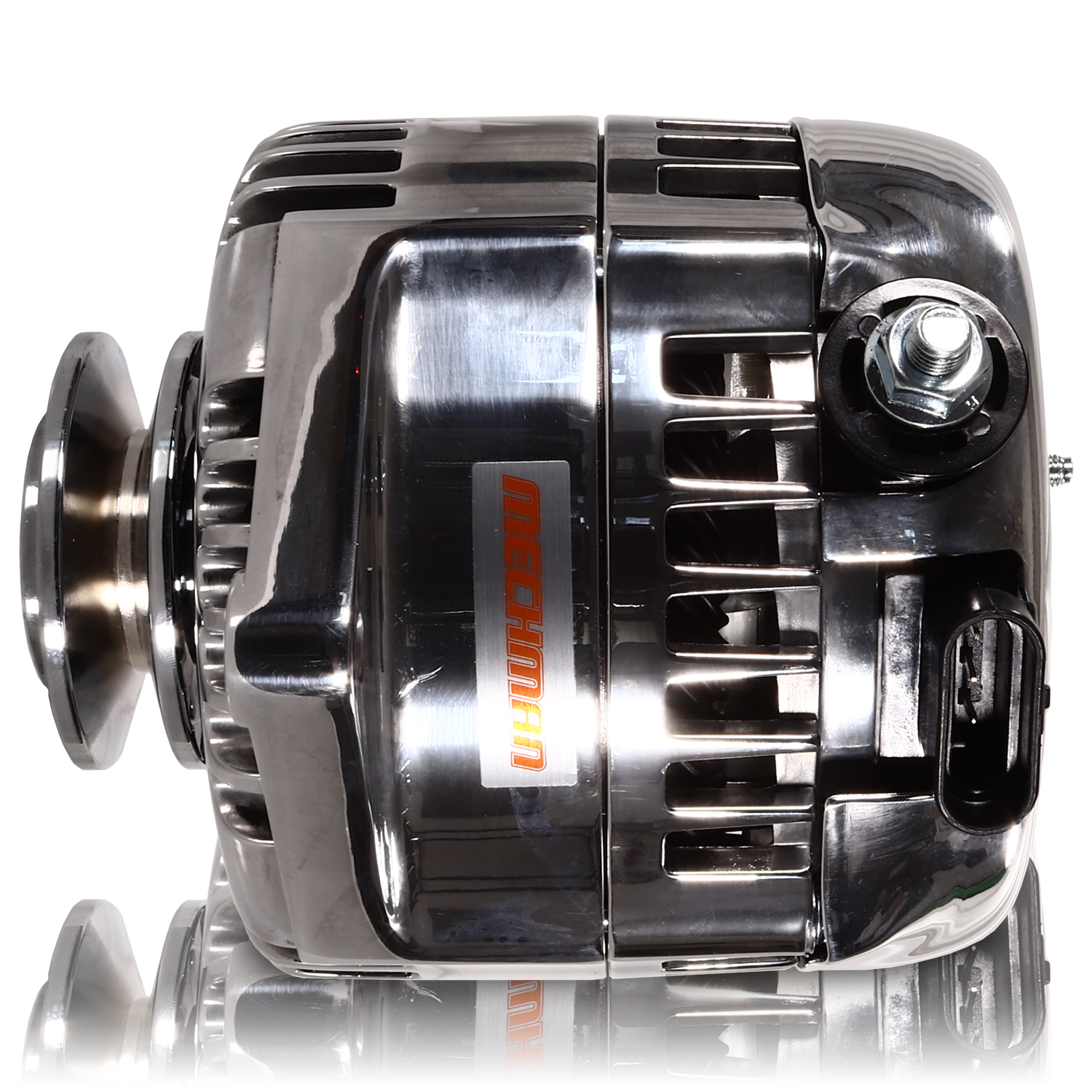 170 amp racing alternator - 63-85 GM - Polished (includes 2 pulleys)