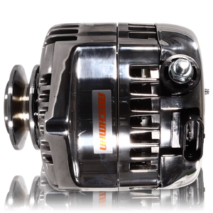 170 amp racing alternator - 63-85 GM - Polished (includes 2 pulleys)