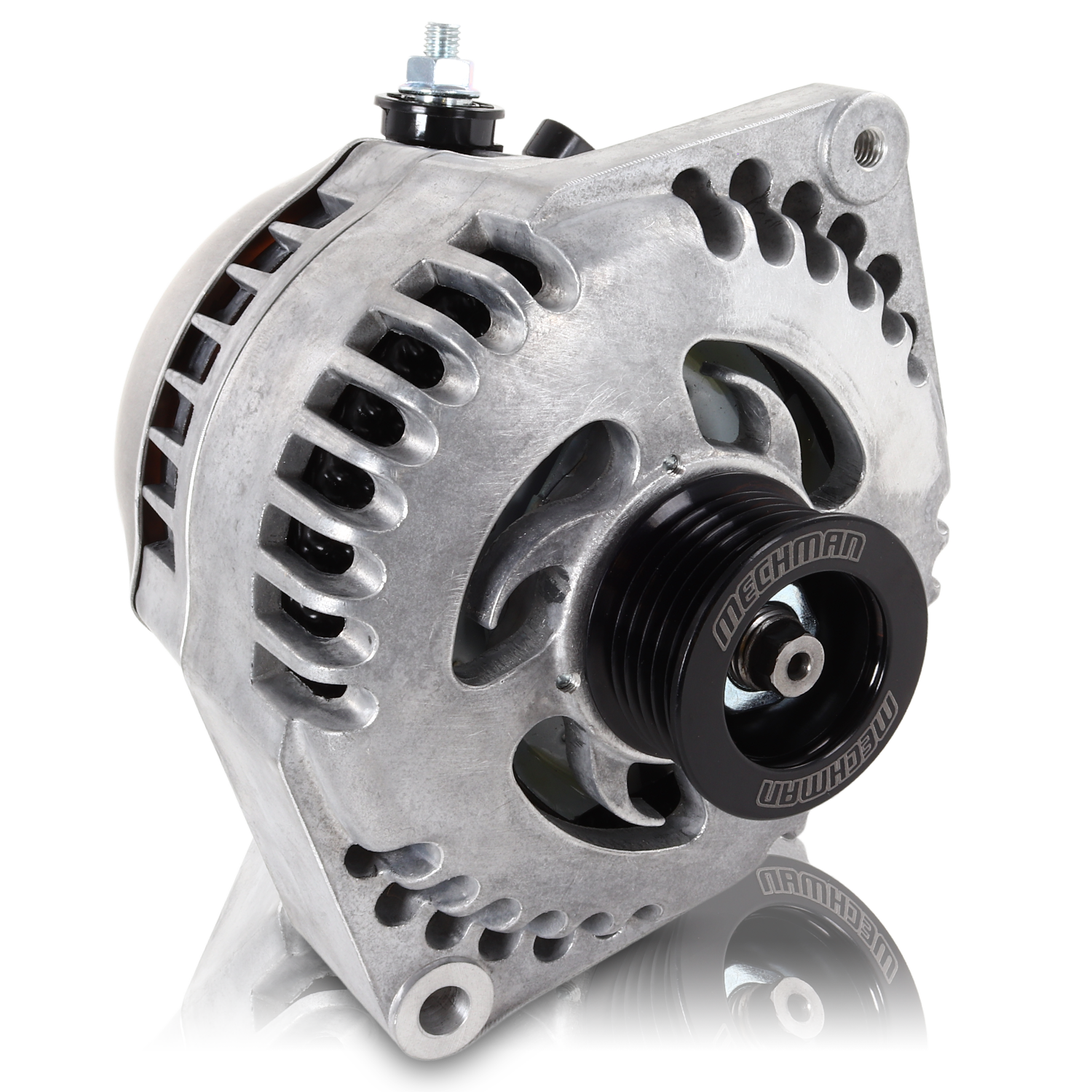 320 amp Racing alternator - Natural Finish