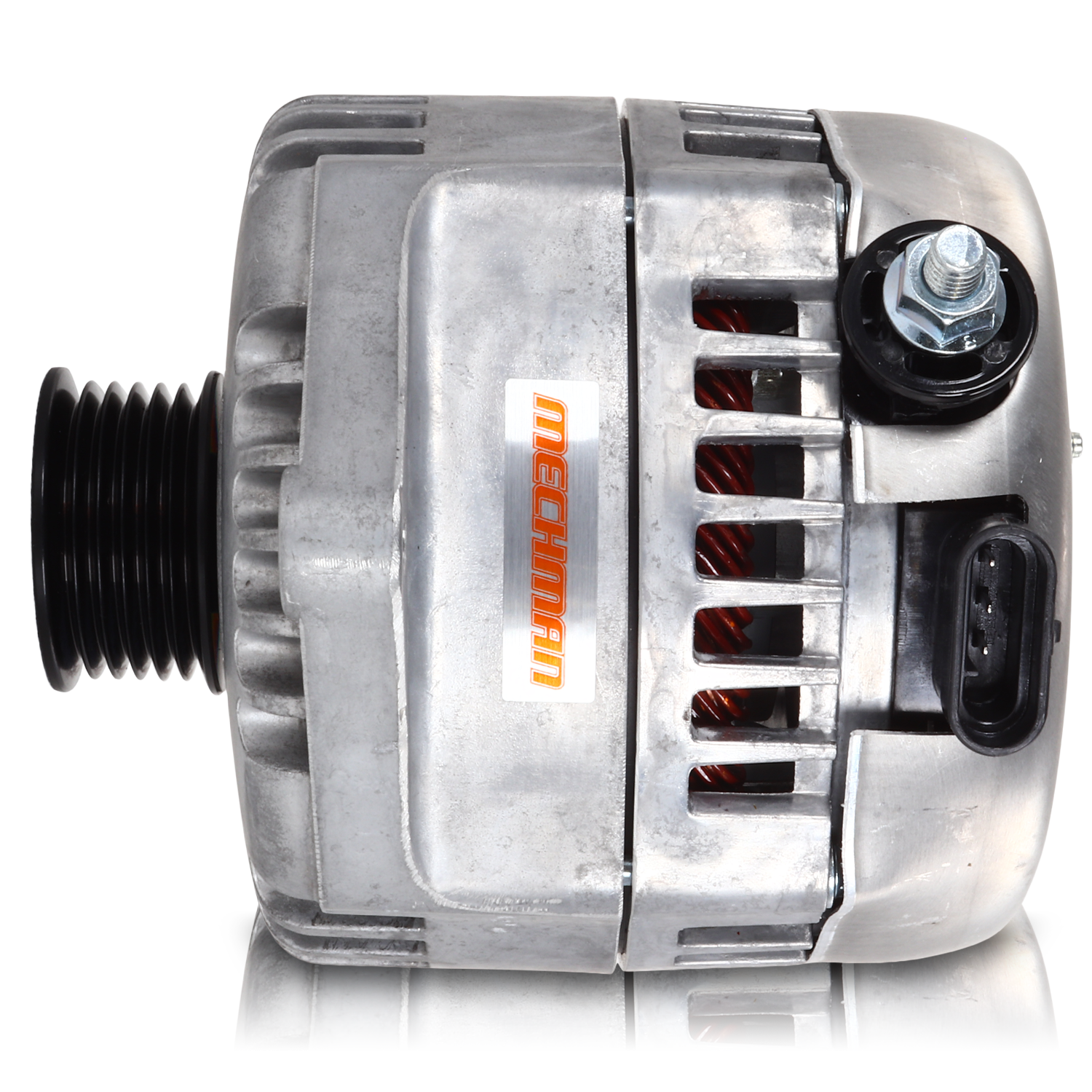 240 amp Racing alternator - Natural Finish