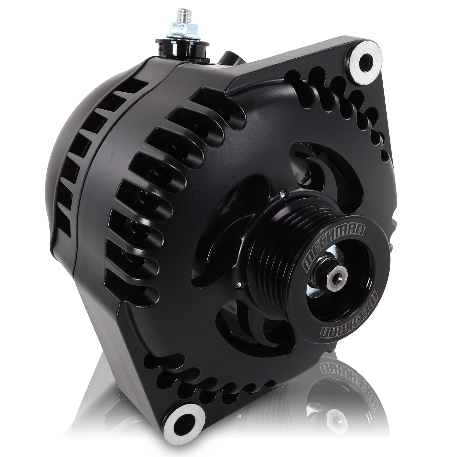 240 amp racing alternator -  BLACK