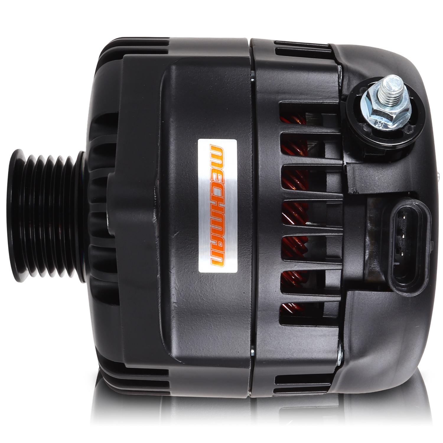 320 amp racing alternator -  BLACK