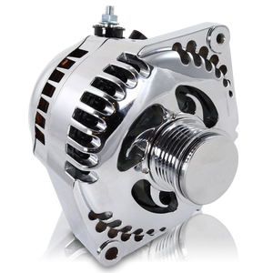 320 amp racing alternator  - Polished